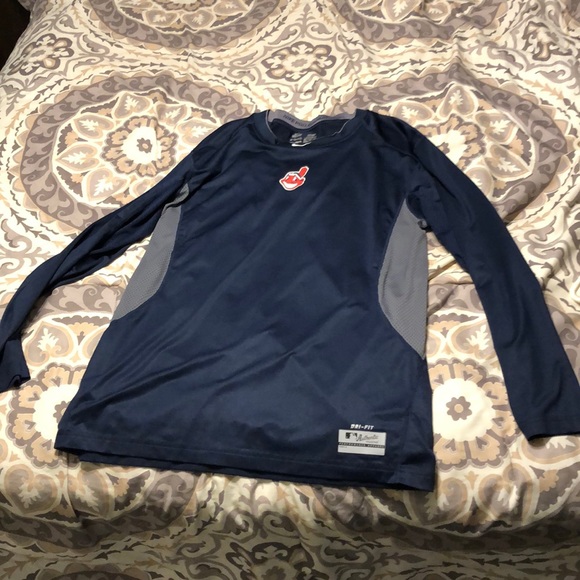 cleveland indians dri fit shirt